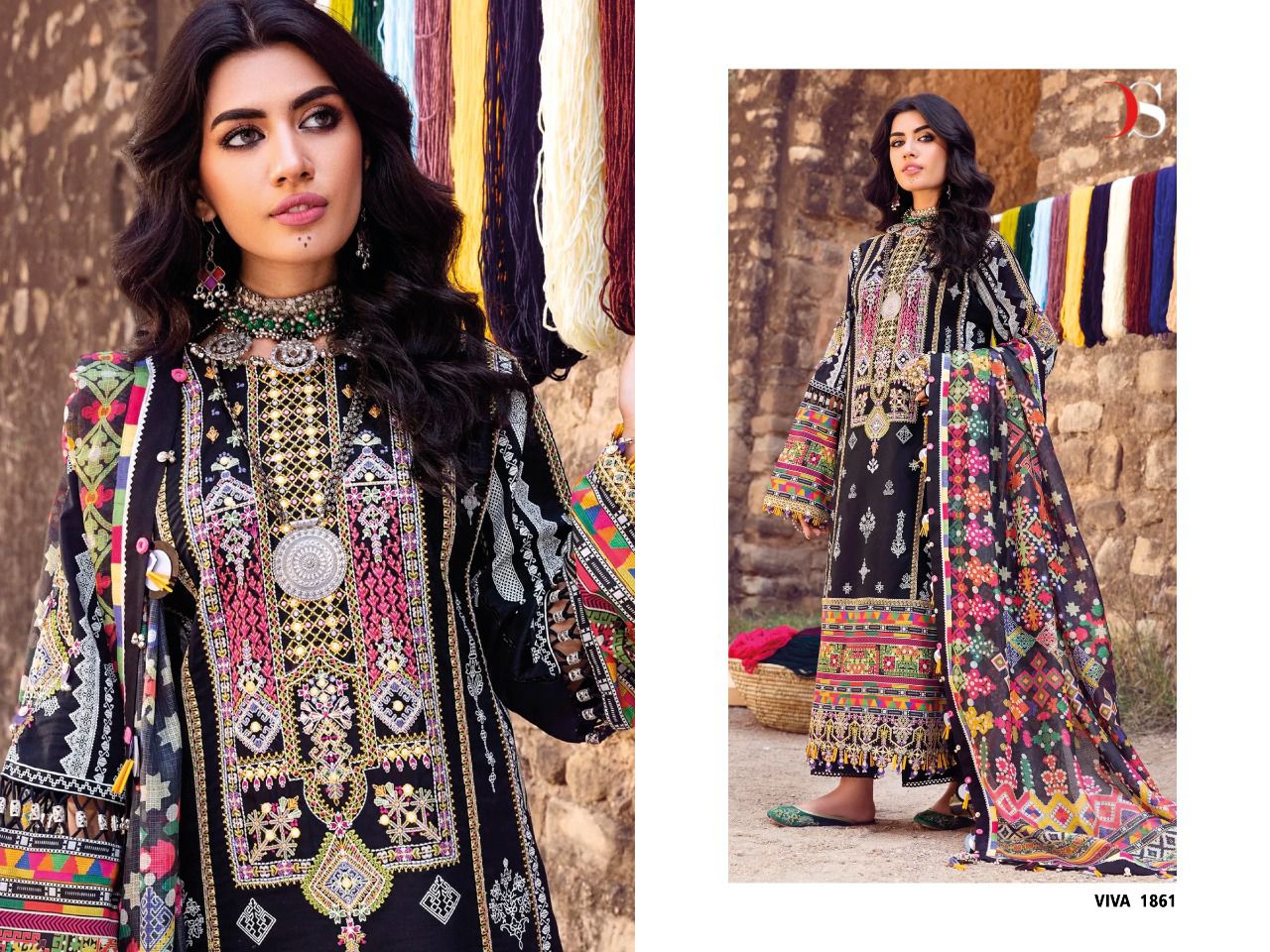 Deepsy Viva Anaya Pakistani Wholesale Salwar Kameez Collection